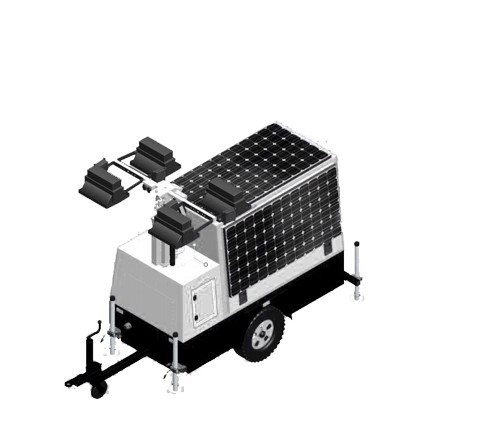 SOLAR LED LIGHT TOWERNo Financial Downside – Competitive Purchase Price - Federal & State Solar Incentives –Significantly Reduced Operating Costs.
